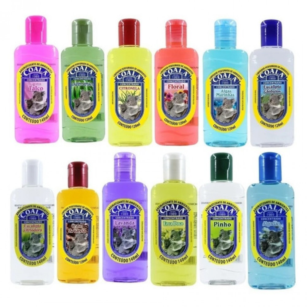 Aromatizador de ambientes 120ml Fragrâncias Coala