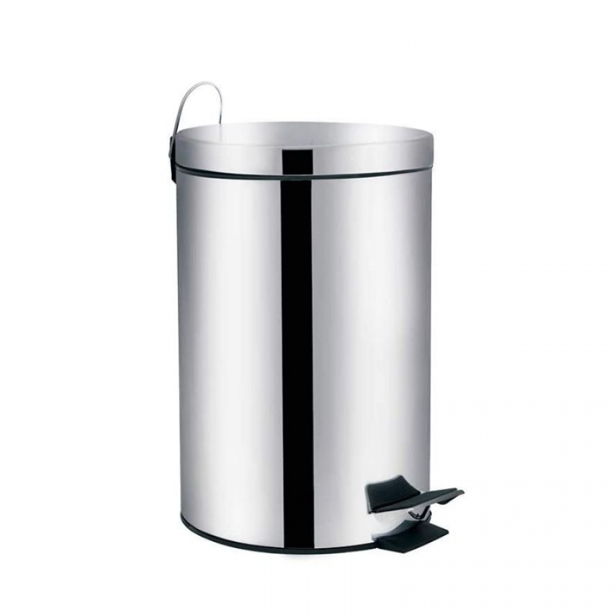 Lixeira Inox com Pedal Litros Mor