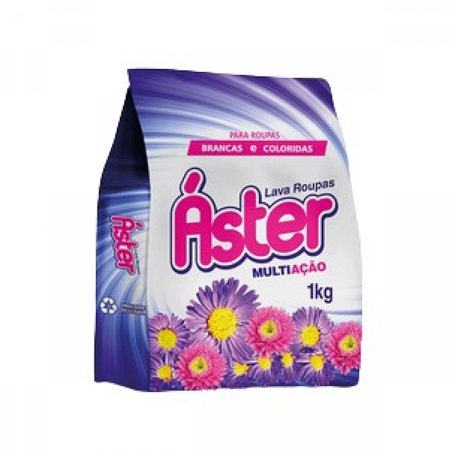 Sabão em pó Aster 1kg