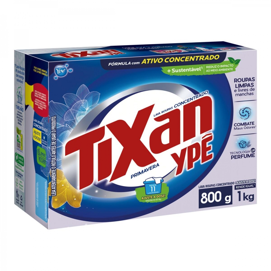 Sabão em pó Tixan 800g