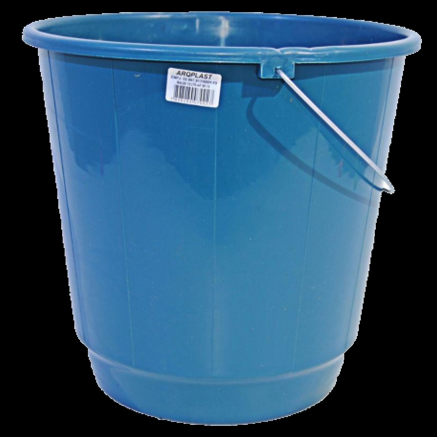 Balde plástico 8, 10, 15, 20, 30 litros Arqplast