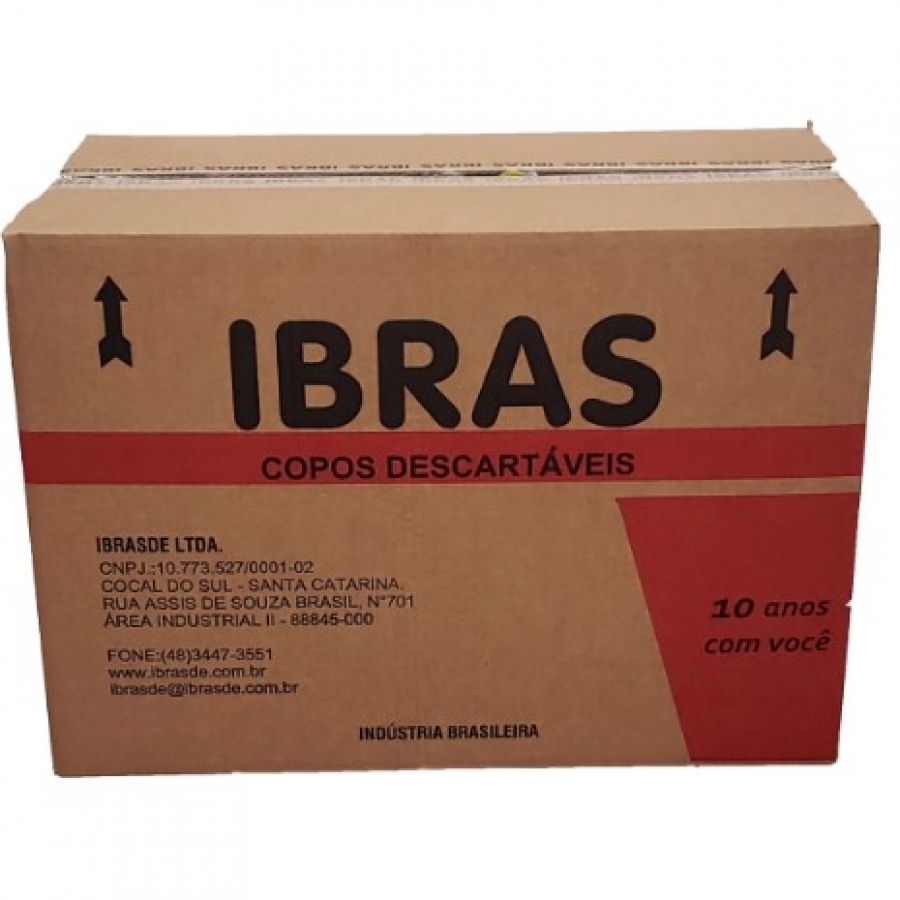 Copo Descartável 50ml Ibrasde