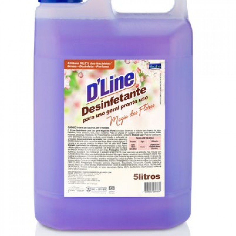 Desinfetante magia das flores 5L Deoline